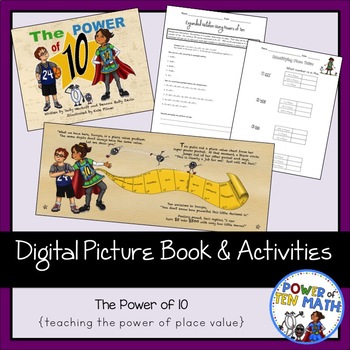 Preview of The Power of Ten {Picture Book & Activities}