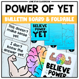 The Power of Yet - Bulletin Board and Tools - Growth Mindset