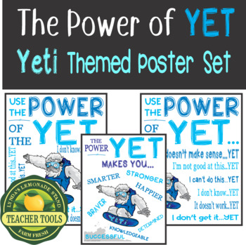 Poster green yeti 