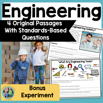 Preview of The Practice of Engineering Reading Comprehension Passages With Questions 2nd