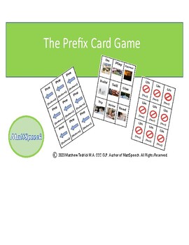 Preview of The Prefix Card Game!