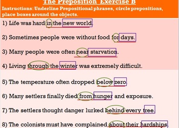 The Preposition PowerPoint Introduction by ELA Reading and Writing ...