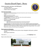 The Presidency Project for the Executive Branch
