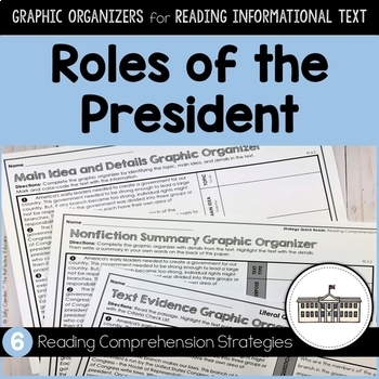 Roles Of The President | Graphic Organizers For Reading Informational Text