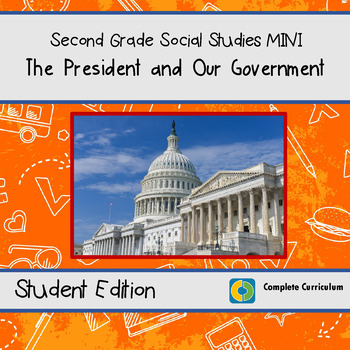 Preview of The President and Our Government - 2nd Grade Social Studies Mini