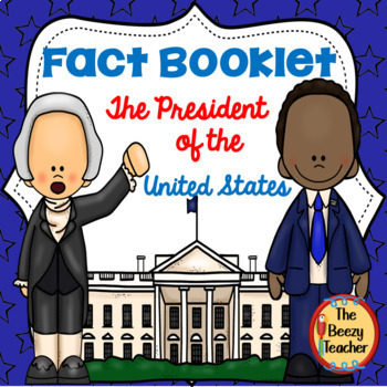 Preview of The President of the United States Fact Booklet | Comprehension | Craft