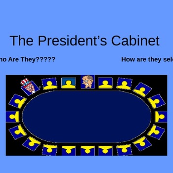 The President S Cabinet By History Teacher By Day And By Night Tpt
