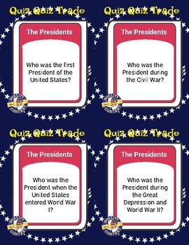 Preview of The Presidents of the United States