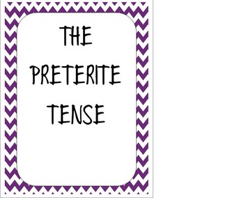 Preview of The Preterit Tense