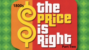 Preview of The Price Is Right (history edition!)