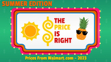 The Price is Right Game - SUMMER EDITION