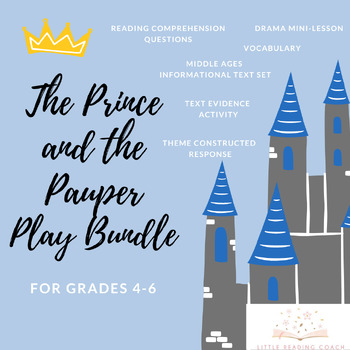 Preview of The Prince and the Pauper Play Version Bundle