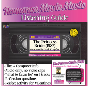 Preview of The Princess Bride (1987): Romance Movie Music Listening Guide 4 VALENTINES DAY
