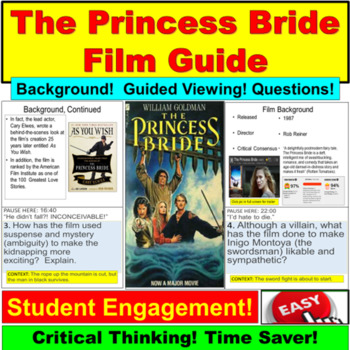 Preview of The Princess Bride Film Guide