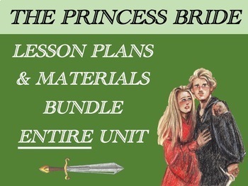Preview of The Princess Bride Lesson Plans & Printable Teaching Materials for Full Unit