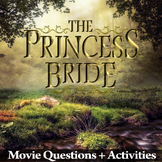 The Princess Bride Movie Guide + Activities - Answer Key Included