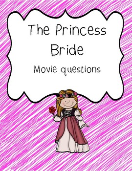 Preview of The Princess Bride Movie Questions ONLY