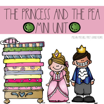 Preview of The Princess and the Pea Book Companion Reading Comprehension