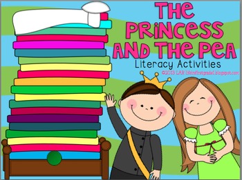 Preview of The Princess and the Pea Literacy Activities