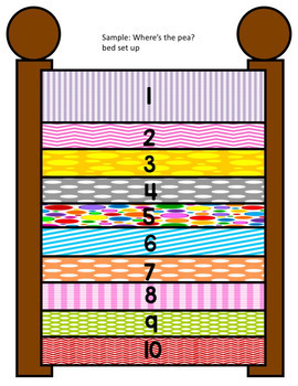 Download The Princess and the Pea Minilesson for Preschool, PreK, K, & Homeschool