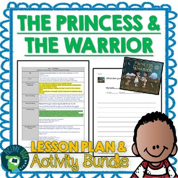 Preview of The Princess and the Warrior by Duncan Tonatiuh Lesson Plan & Google Activities