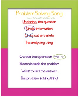 problem solving songs preschool