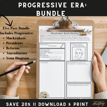 Preview of The Progressive Era (BUNDLE)