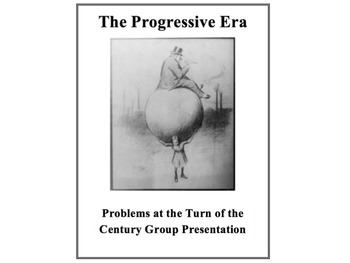Preview of The Progressive Era Group Activity Problems in American Society