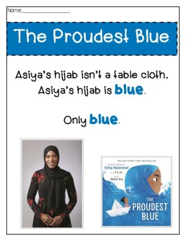 Preview of The Proudest Blue