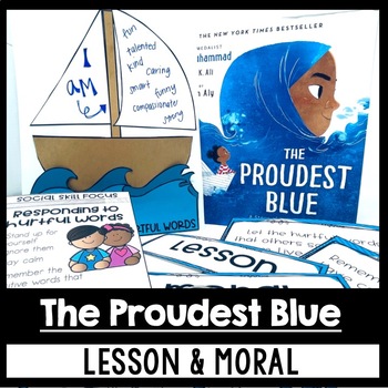 Preview of The Proudest Blue Reading Comprehension | Anti Bullying & Kindness Activities