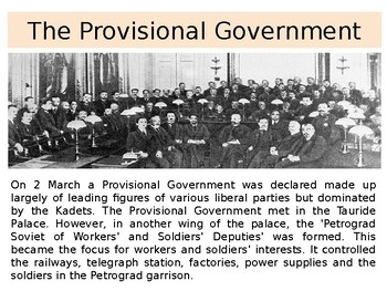 Preview of The Provisional Government - Imperial Russia 1917