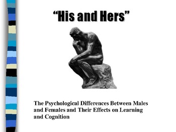 Preview of The Psychological Differences Between Males and Females