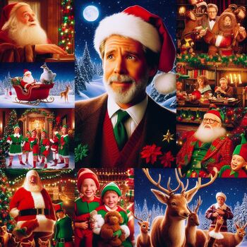 Preview of The Psychology of The Santa Clause I-III (1992-2006) Movie Viewing Guide BUNDLE