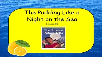 Preview of The Pudding Like a Night on the Sea: Central Message / Multiple Meaning of Words