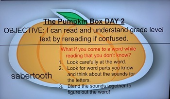 Preview of The Pumpkin Box Digital Story Pack