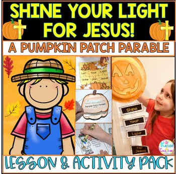 Preview of The Pumpkin Patch Parable Christian Halloween Bible Lesson Fall Sunday School