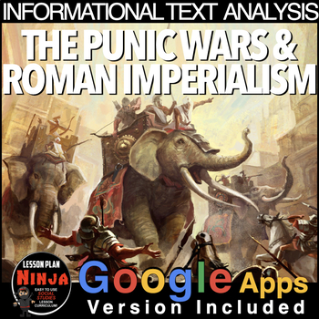 Preview of The Punic Wars & Roman Imperialism Infotext (Ancient Rome) Distance Learning
