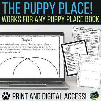 Preview of The Puppy Place:  A Reading Response Resource for ANY Puppy Place Book!