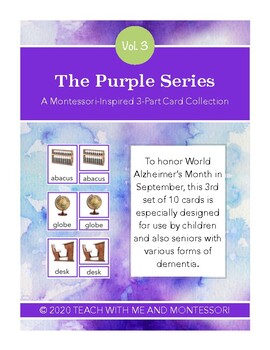 Preview of The Purple Series - World Alzheimer's Month (Volume 3)