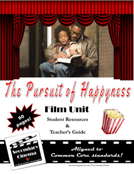 Preview of The Pursuit of Happyness Film Unit: Common Core-Aligned Assignments & Activities