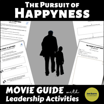 Preview of The Pursuit of Happyness Movie Guide with Leadership Activities