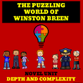 The Puzzling World of Winston Breen Mini-Novel Unit using 