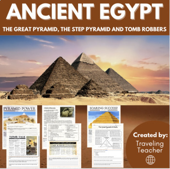 Preview of The Pyramids of Ancient Egypt: The Great Pyramid, Step Pyramid & Tomb Robbers