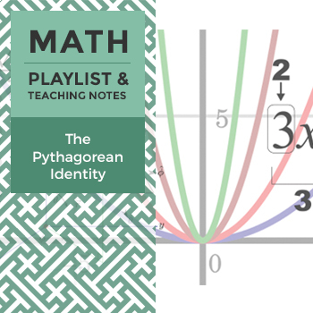 Preview of The Pythagorean Identity - Playlist and Teaching Notes