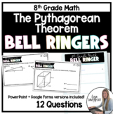 The Pythagorean Theorem - 8th Grade Bell Ringers for Googl