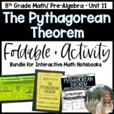 The Pythagorean Theorem - 8th Grade Math Foldables and Act