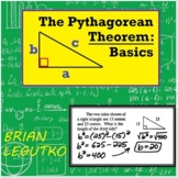 The Pythagorean Theorem : Basics (Notes, WS, PopQuizzes w/