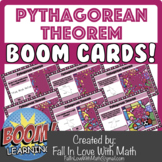 The Pythagorean Theorem & It's Converse Boom Cards!