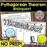 The Pythagorean Theorem Webquest Math