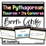 The Pythagorean Theorem and Its Converse - Geometry Boom Cards